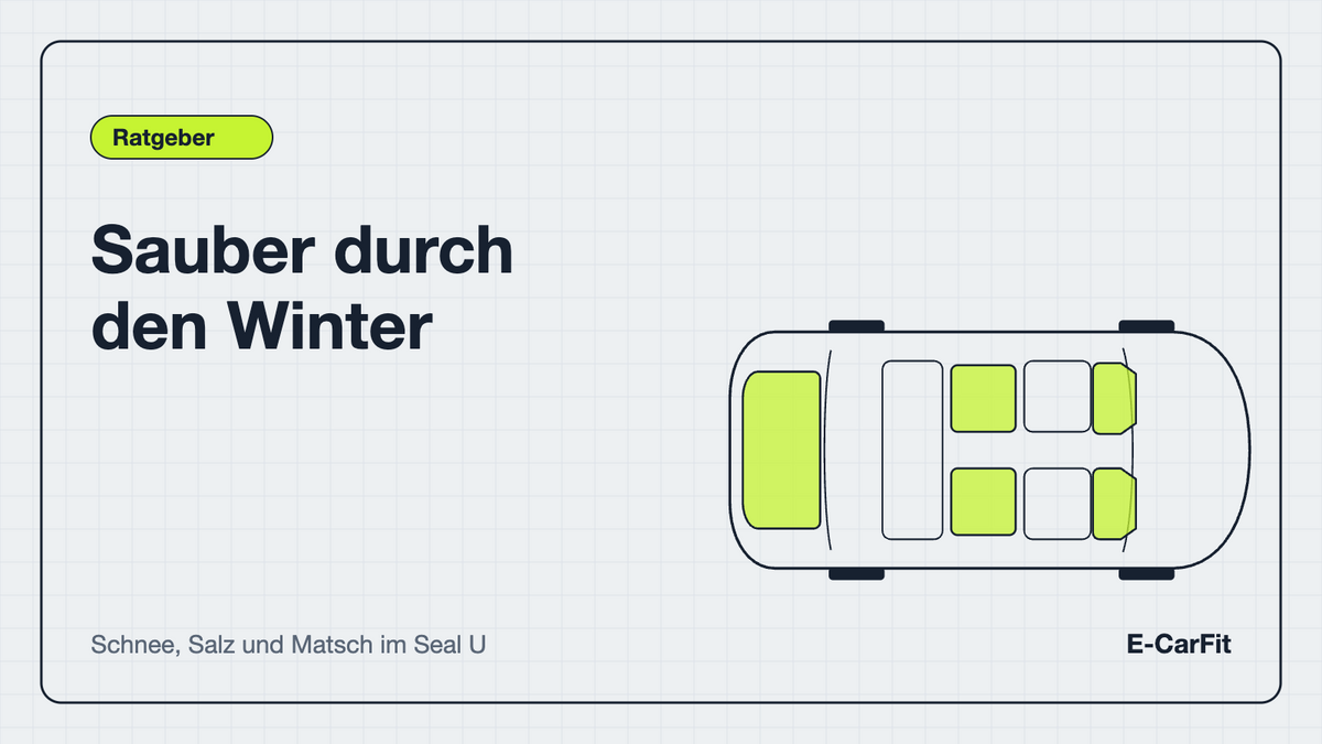 Ratgeber: Sauber durch den Winter im BYD Seal U