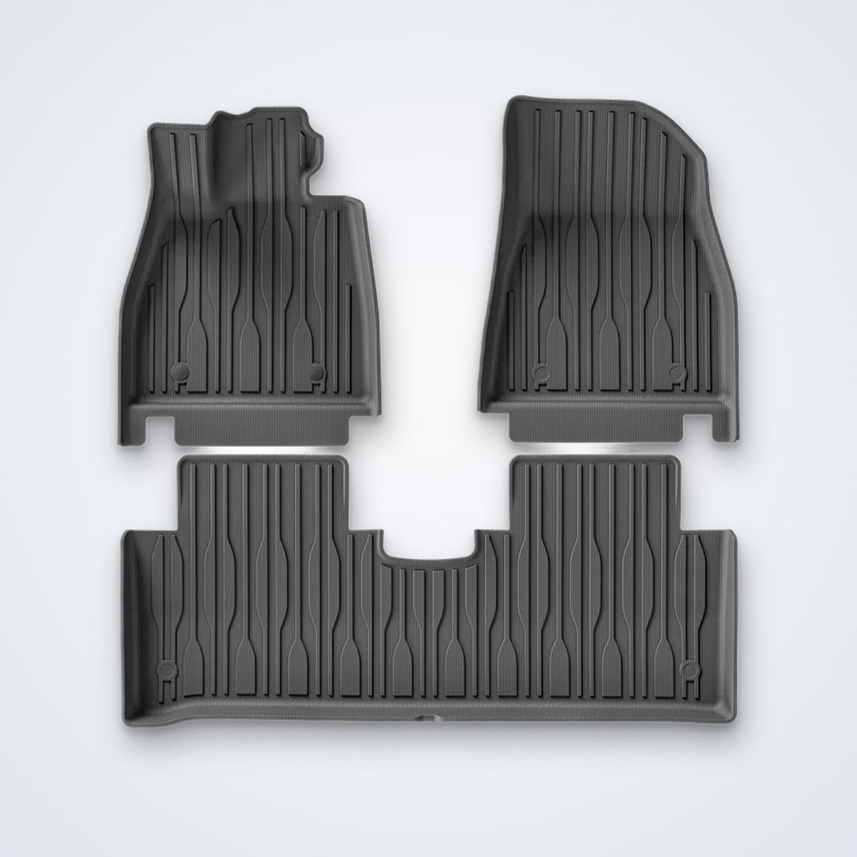 3D-Fußmatten vorne und hinten für den BYD Seal – Produktansicht