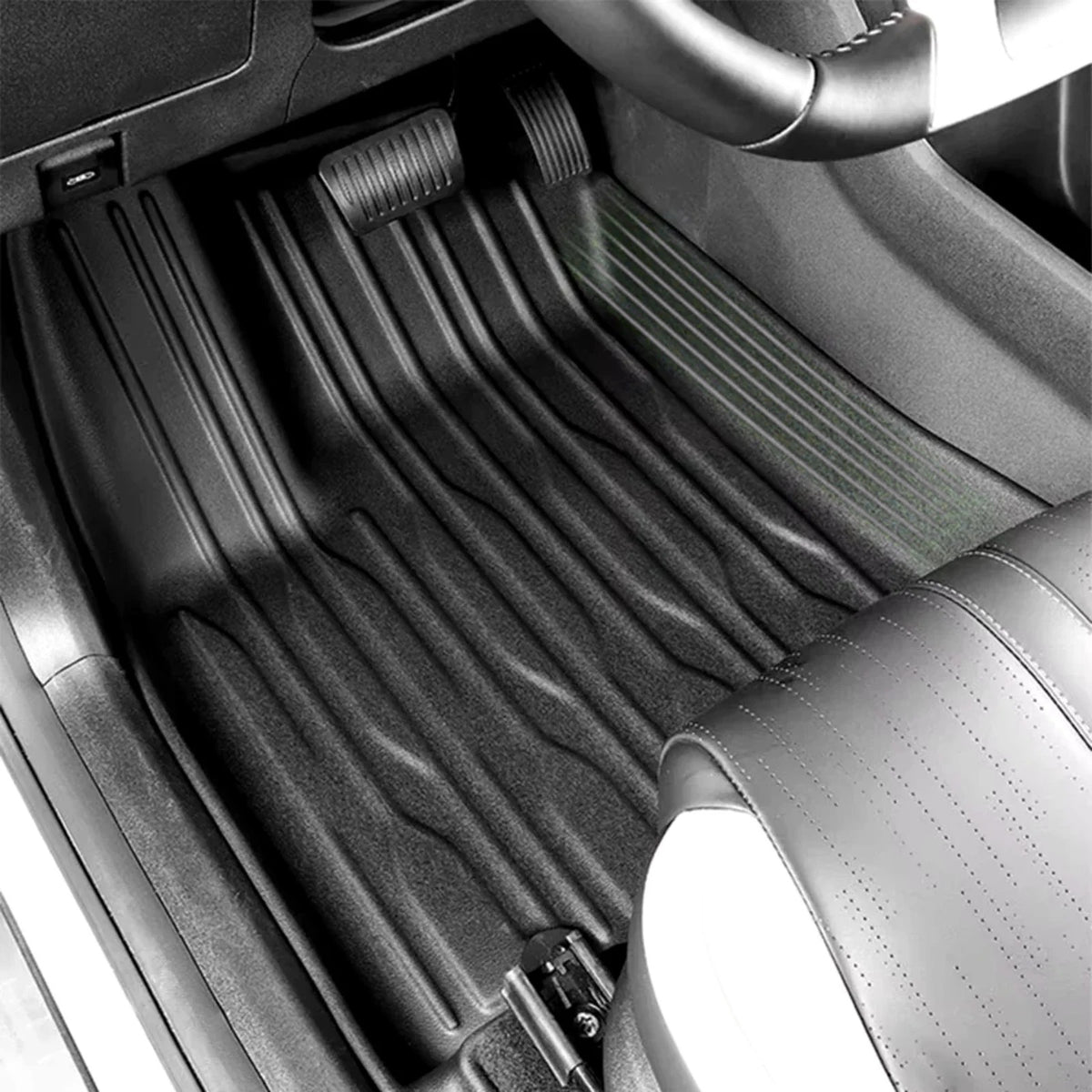 3D-Fußmatten-Set mit Kofferraummatte für den BYD Atto 3 – Produktansicht