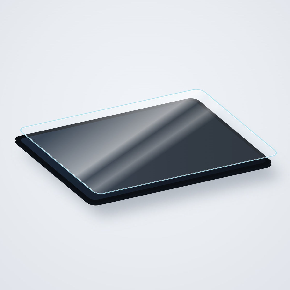 Panzerglas für das Mitteldisplay des Tesla Model Y Standard – Produktdarstellung